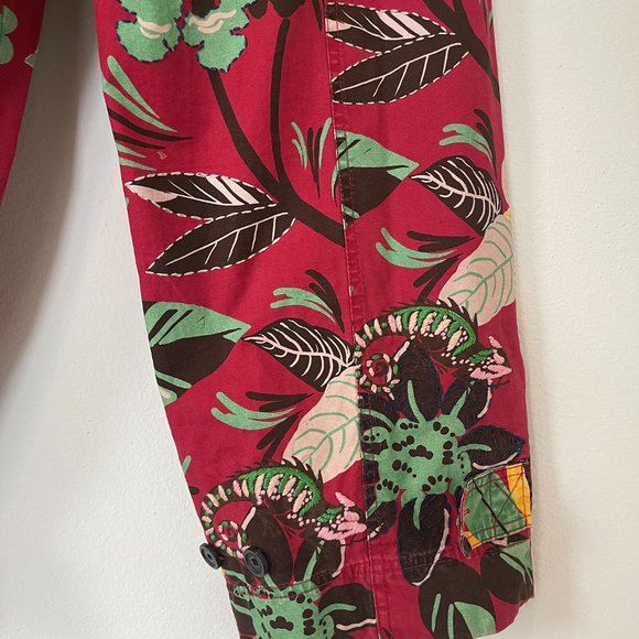 HILFIGER COLLECTION Carribean Pleated Pants with Hand Embroidery - RARE - Picture 16 of 16